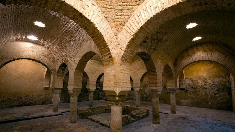 Arab baths in Jaén