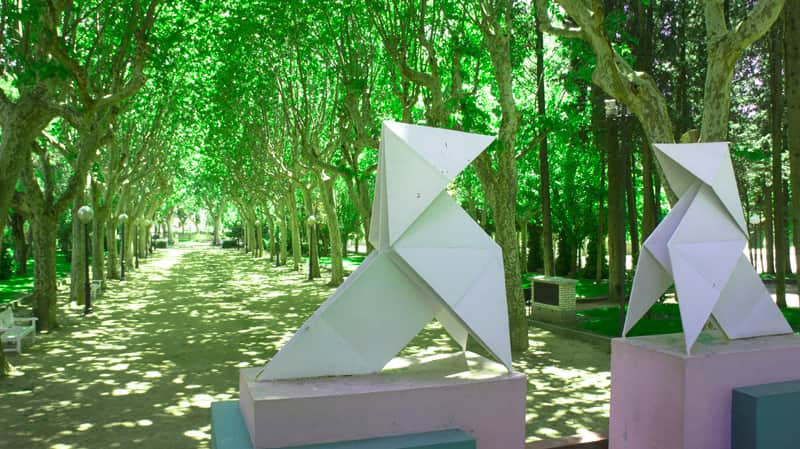 Miguel Servet Park in Huesca