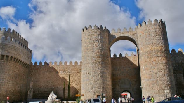 Gate of the Alcázar of Ávila