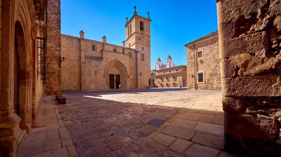 Plaza de Santa María de Cáceres