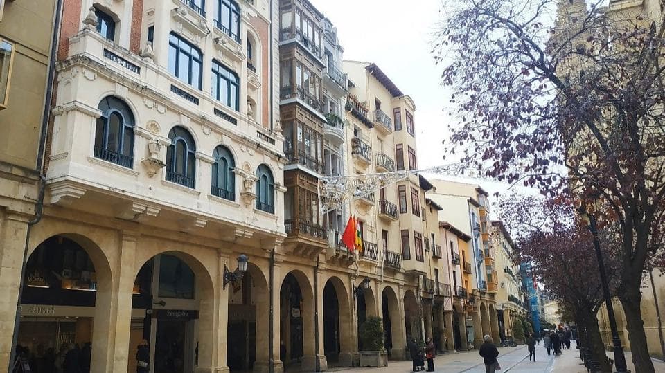 Portales Street in Logroño