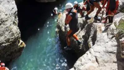 Barranquisme pel Riu Blanc – Nivell Iniciació (ROC ROI) en El Pont De Suert