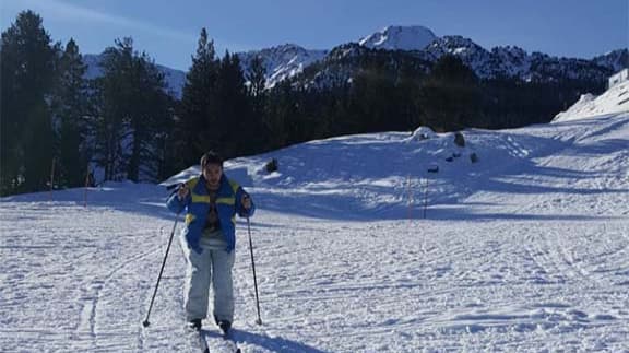 Esquí de fons a Andorra en Ordino