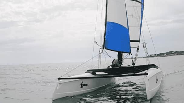 Catamaran in Vilanova