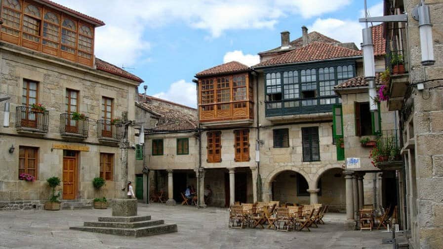 Plaza de la Leña de Pontevedra