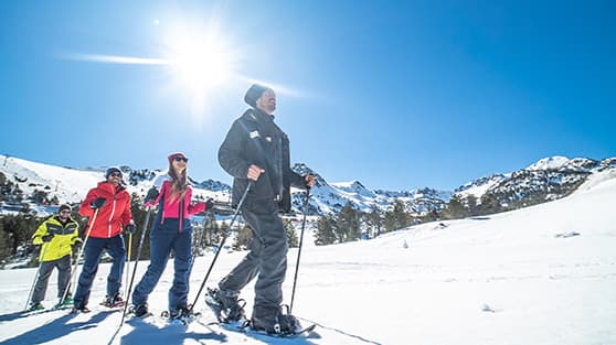 Raquetes de neu a Andorra en Encamp