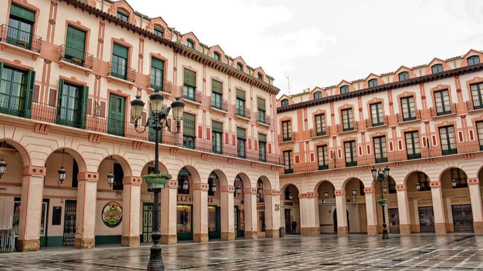 Plaza Luis López Allué in Huesca