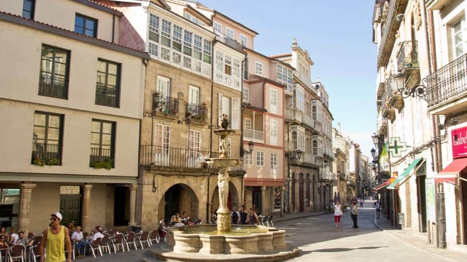 Plaza del Hierro in Ourense