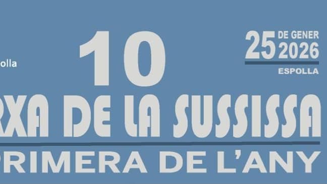 Marxa de la Sussissa a Espolla en Espolla