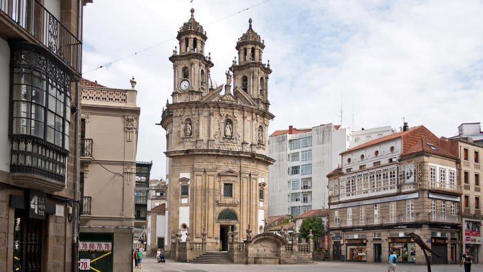 Plaza de la Peregrina de Pontevedra
