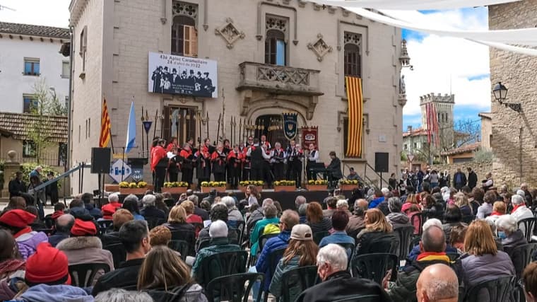 Caramelles del Roser en Sant Julia De Vilatorta