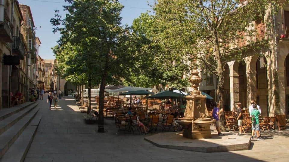 Plaza de la Verdura de Pontevedra