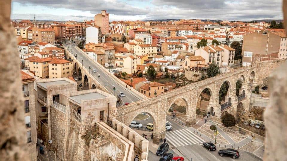 Cistern and wall of Teruel