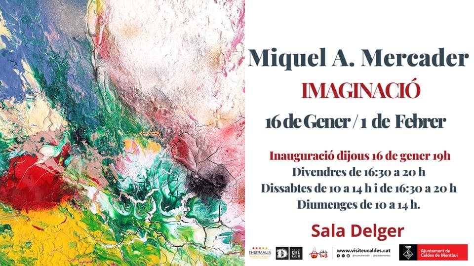Exposició “Imaginació” del 16 de gener a l’1 de febrer, a la Sala Delger en Caldes De Montbui