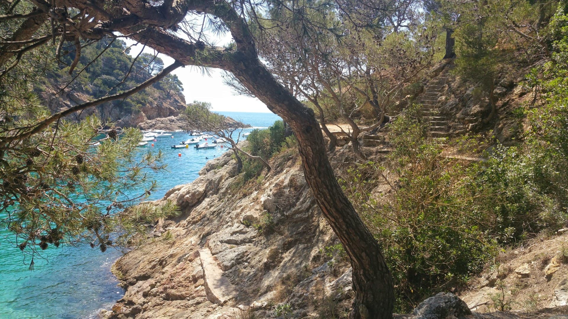 Camins de ronda en Tossa de Mar
